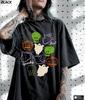 Retro Halloween Shirt, Halloween Tshirt, Skeleton Halloween Tee, Cute Ghost Shirt, Pumpkin Season, Spooky Vibes Graphic Tee