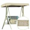 Outdoor Swing Seat Covers Replacement Canopy UV Protection Garden Waterproof Swing Chair Canopy Cover Porch Hammock Covers