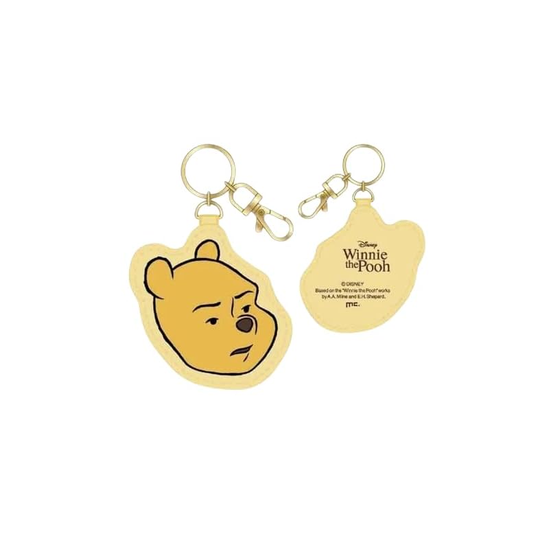 

marimo craft Pooh funny face series sagara keychain yellow Within W61×H62mm MCPH-239