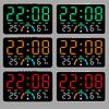 Temperature Humidity LED Electronic Clock with Large Screen for Wall or Table