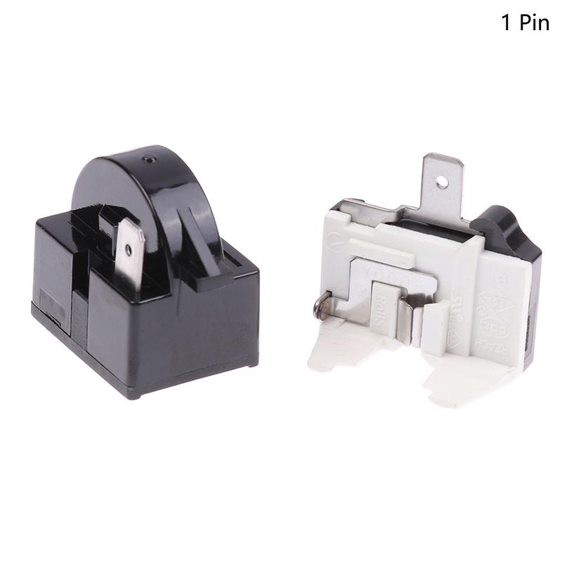 

Refrigerator Compressor Ptc Start Relay Refrigerator Starter Overload Protector 1/2 Pin 15 Ohm 1/6H Replacement Protector 1pin 15 ohm