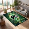 Hannover 96 Printed Crystal Velvet Rug Non‑Slip Crystal Velvet Carpet For Sofa Bedroom Indoor Home Decoration