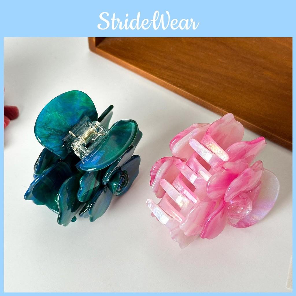 Chic Hair Womens Claw Clip With Beautiful Rose Accents In Elegant Spring Colors For 2025