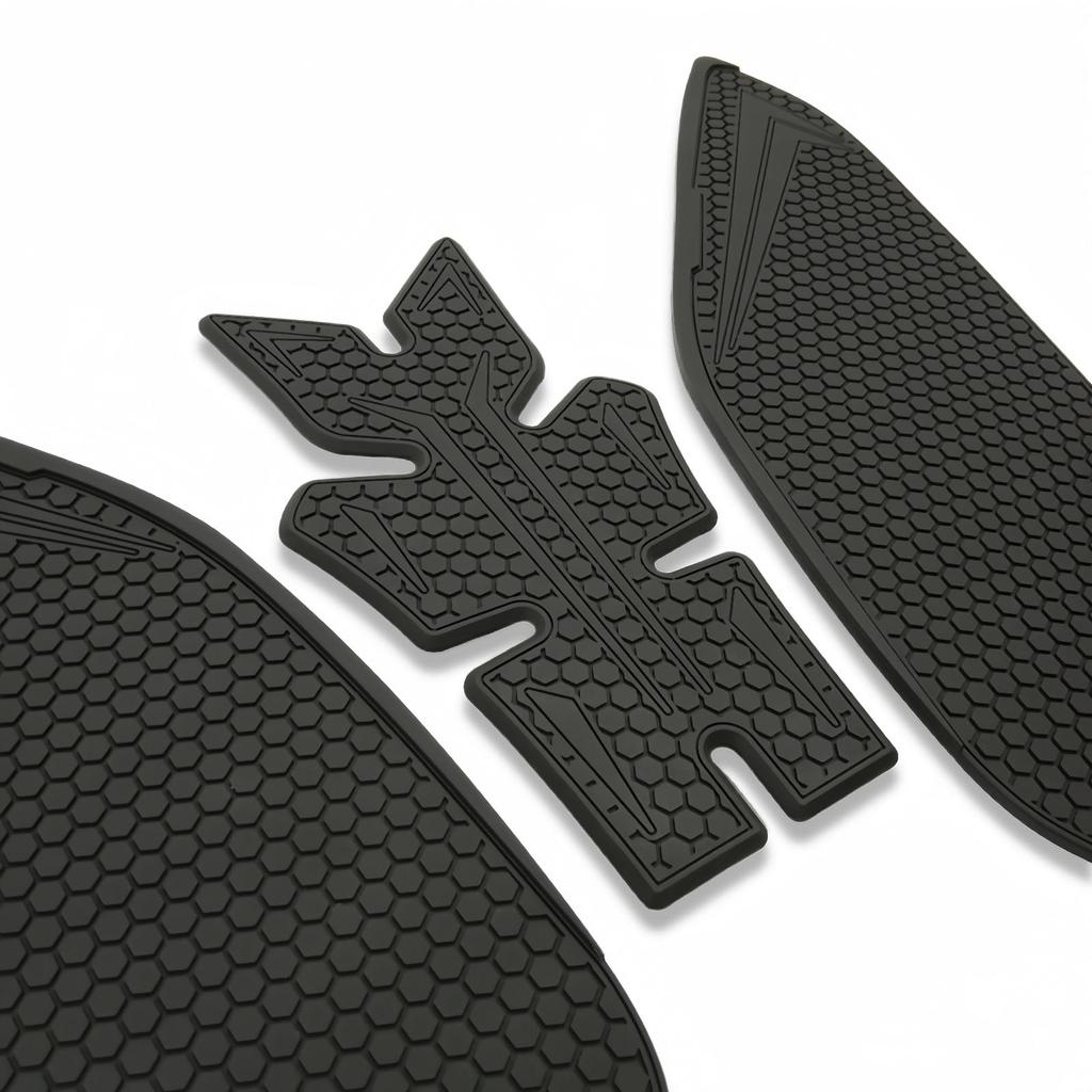 Motorcycle Gas Tank Pad for BMW S1000RR M HP4 M1000RR 2019-2024, Anti-Slip, Anti-Scratch, Durable Honeycomb Design, Black