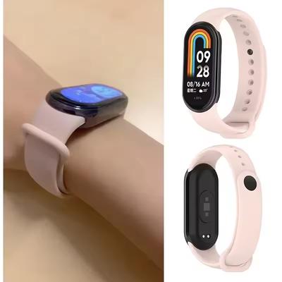 NOWE Akcesoria do Paska Zegarka Silikonowy Pasek do Xiaomi Mi Band 10 9 8 Zamienny Bransoletka do Xiaomi Mi Band 10 Sportowy Pasek na Nadgarstek
