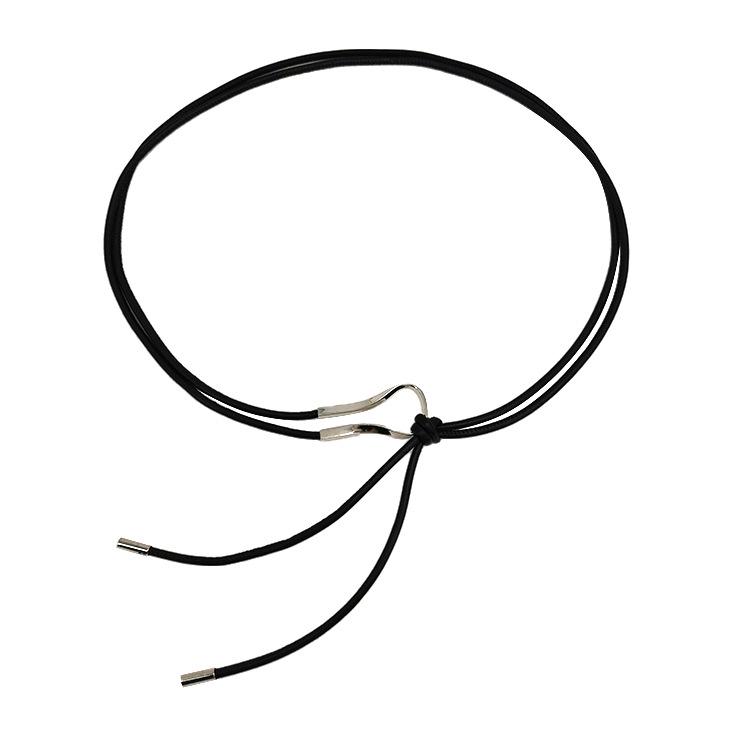 Elegant Women's Leather Knot Belt - Chic, Holeless Waist Cincher for Dresses