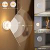 Electight Motion Sensor USB 8 Light Warm 3 Lighting Indoor Magnetic Adhesion Footlight for Hallway 3000K Warm White Light, Rechargeable, LEDs, Sensor,