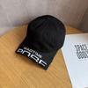 Madtime Letter Embroidery Cotton Cap With Wide Brim Outdoor Sun Gift Protection