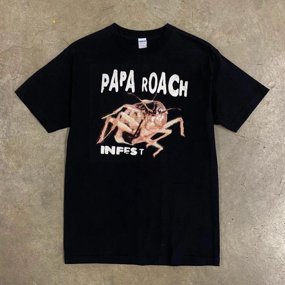 Papa Roach Infest 90s Рок-музыка Футболка Унисекс Футболка L