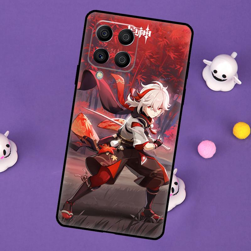 Genshin Impact Kaedehara Kazuha Cover For Samsung Galaxy M11 M51 M31 M33 M13 M23 M53 M15 M55 M14 M34 M54 M20 M32 M52 Case