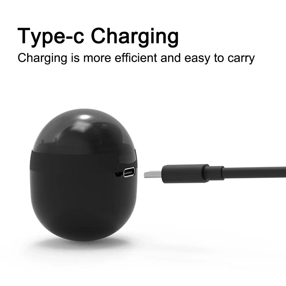 SM001 Invisible אוזניות Bluetooth 5.3 אוזניות אלחוטיות בתוך האוזן עם הפחתת רעש מיקרופון אוזניות אוזניות בס כבד לטלפון חכם