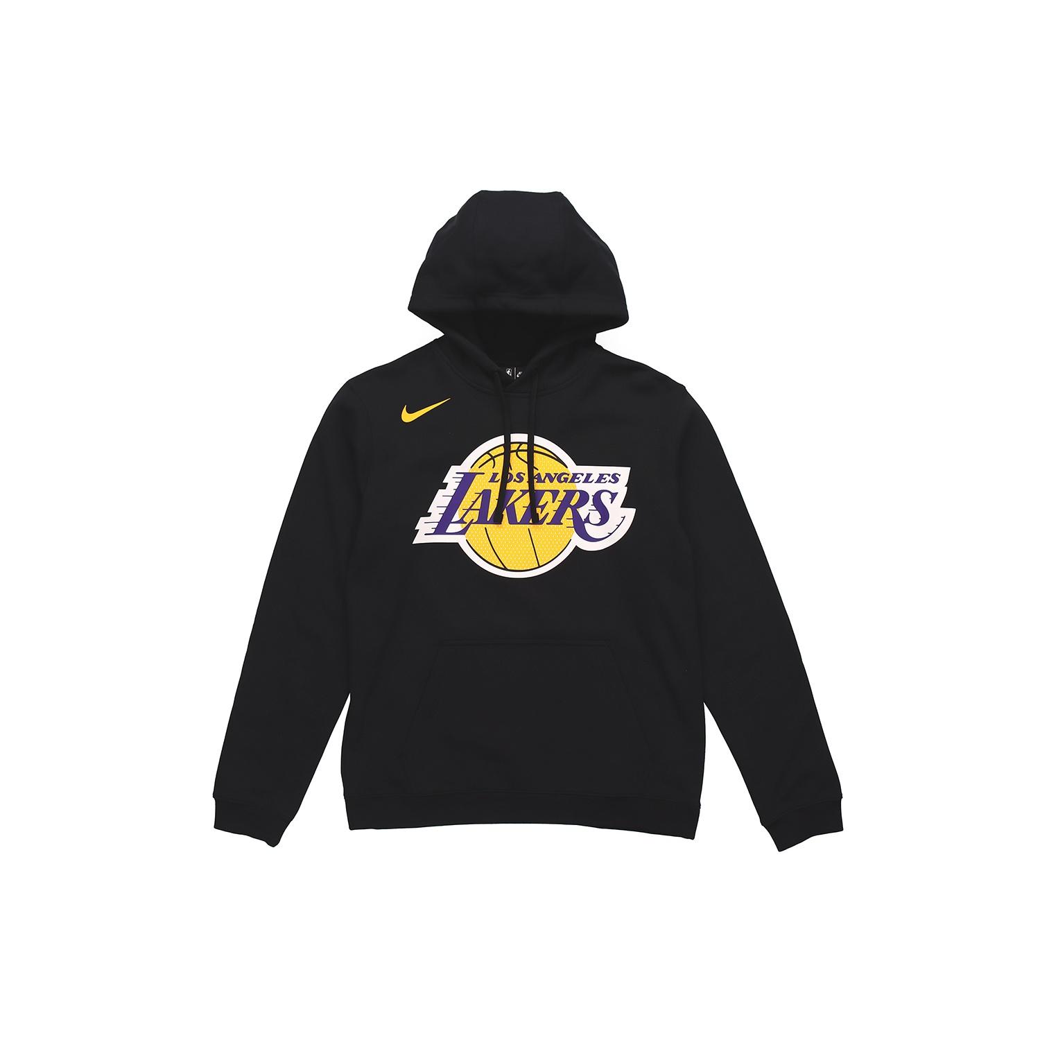 Nike NBA Los Angeles Lakers Drawstring Fleece Lined Black Men s AV3542-010 L
