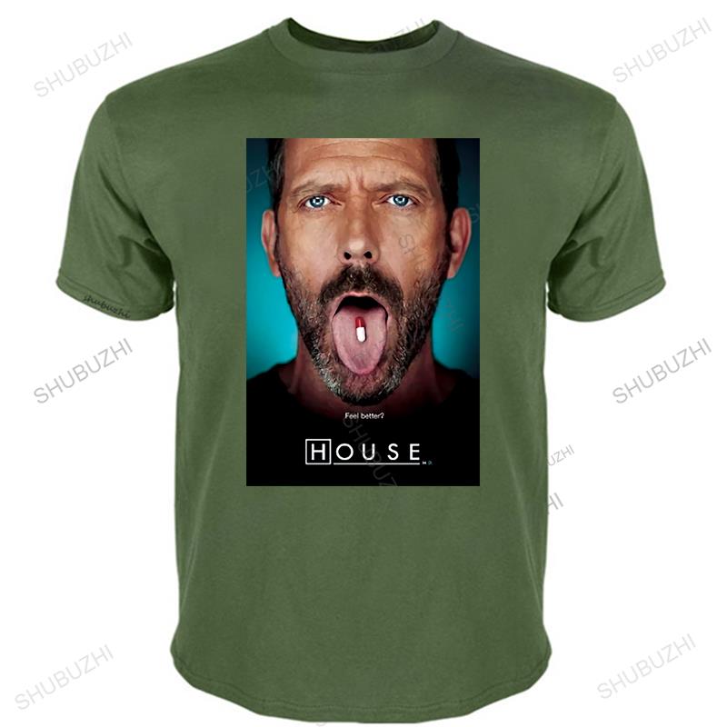 Unisex volné vtipné tričko Dr. House Everybody Lies Feel Better Retro Vintage Hipster Unisex Unisex bavlněné ležérní trička