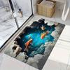 Pond Water Floor Mat Is Suitable for Entrance Mats, Outdoor Mats, Kitchen Mats, Bathroom Mats, Bedroom Mats, Door