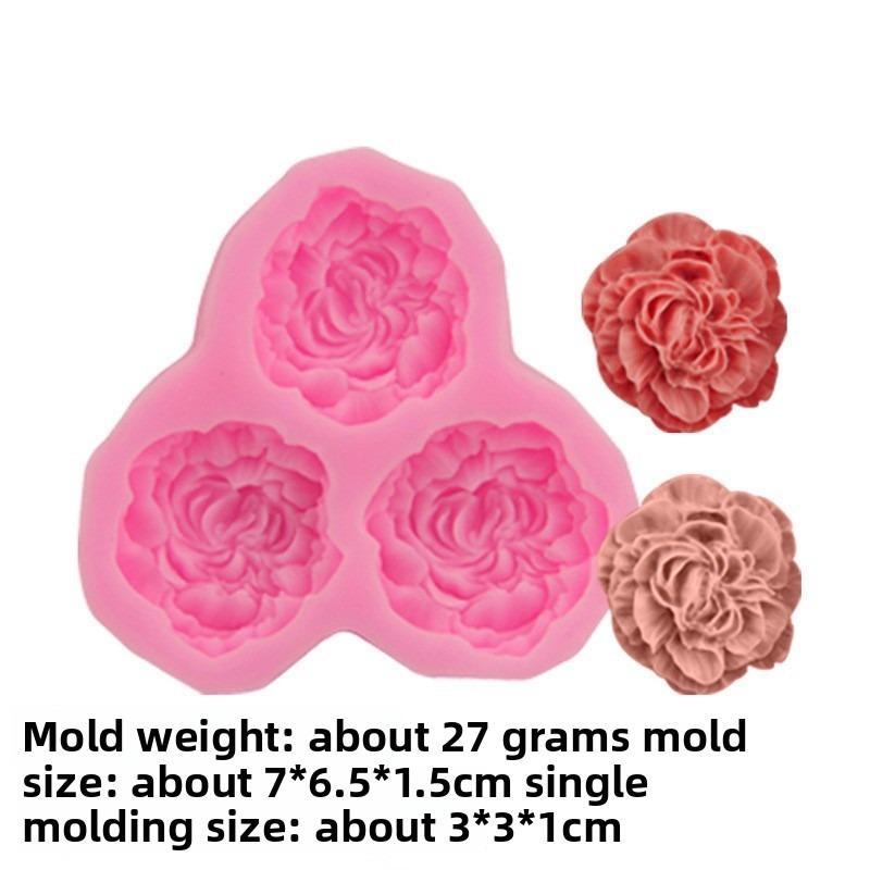 

Силиконовая форма для помадки с цветком розы, форма для украшения торта, шоколадная форма для выпечки, инструмент