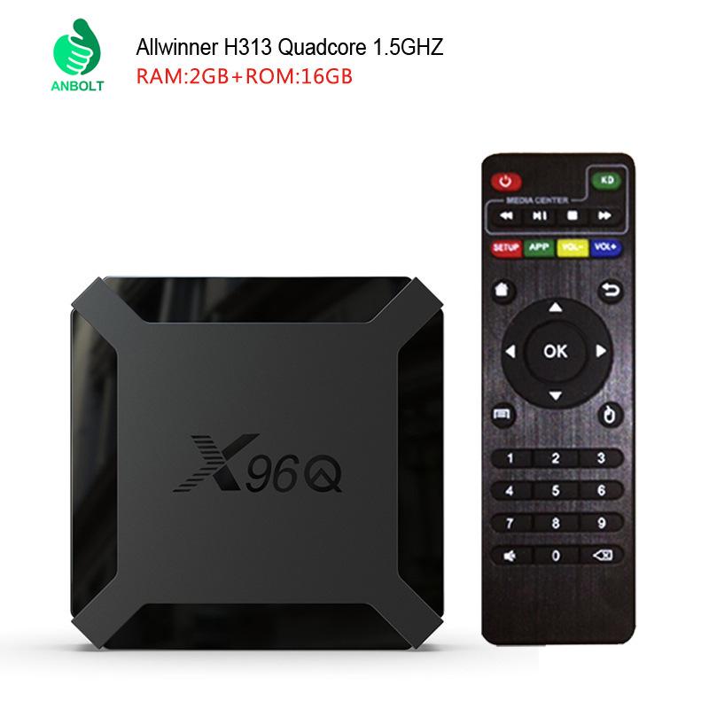 X96Q Set-top Box: Allwinner H313, HD, WiFi, Android 10, Network Media Player