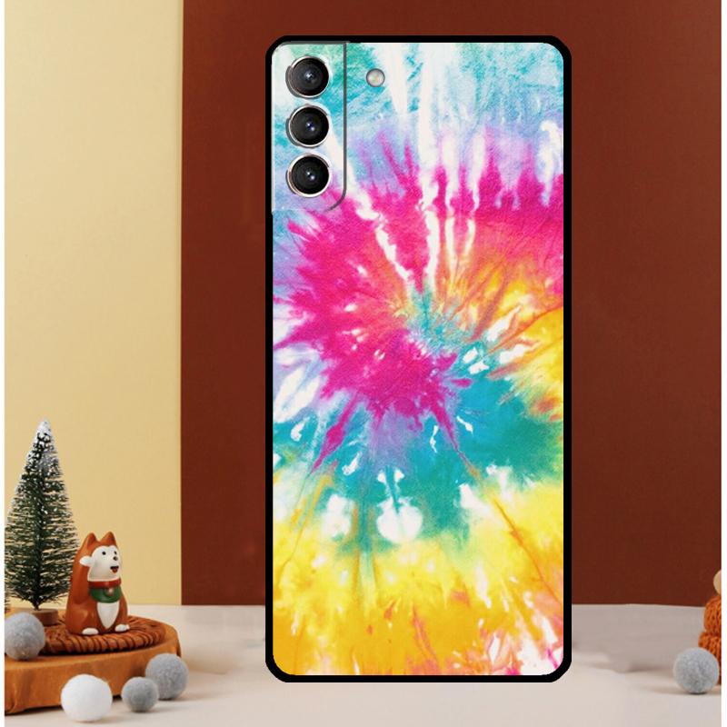 Tie Dye Trippy Hülle Für Samsung Galaxy S25 S26 Ultra S20 S21 S22 S23 S24 Ultra S10 Plus S25 FE Cover Funda