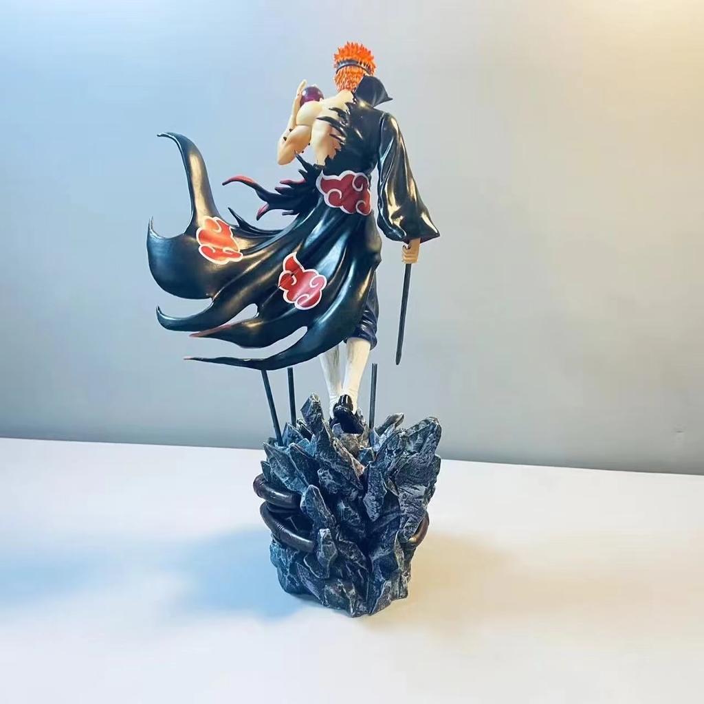 Anime Naruto Figure 29CM Akatsuki Pein Figures Gk Statue Figurine Pvc Collection Doll Model Toys Gift