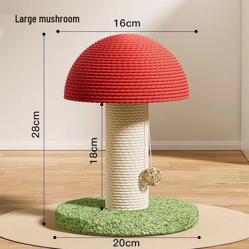 JINGRUIXIANG drapak dla kota w kształcie grzyba