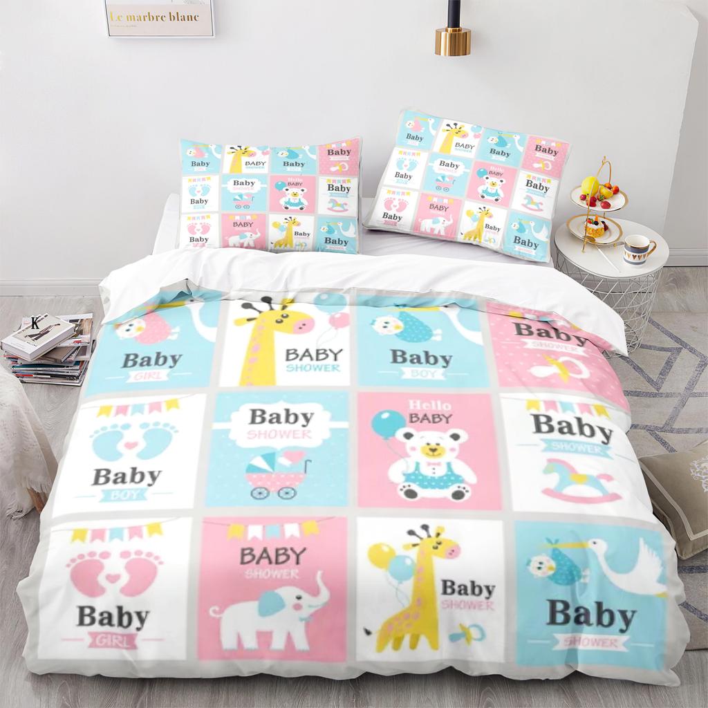 Cartoon Dog Animals Duvet Cover King Queen Size Lovely Pet Puppy Bedding Set For Kids Boys Girls Wildlife Polyester Quilt Cover