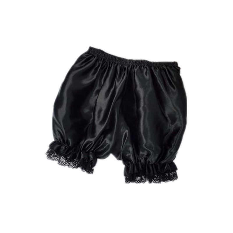 Soft Girl Lace-Trim Puffy Lantern Shorts - Summer Base Layer Pumpkin Pants