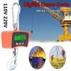 LED 500 KG / 1100 LBS Heavy Duty Industrial Hanging Scale Orange DC 6V Digital display Crane Scale
