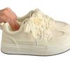 Little white shoes women's shoes Korean with skirt 2025 new spring shoes children ins tide niche versatile board shoes