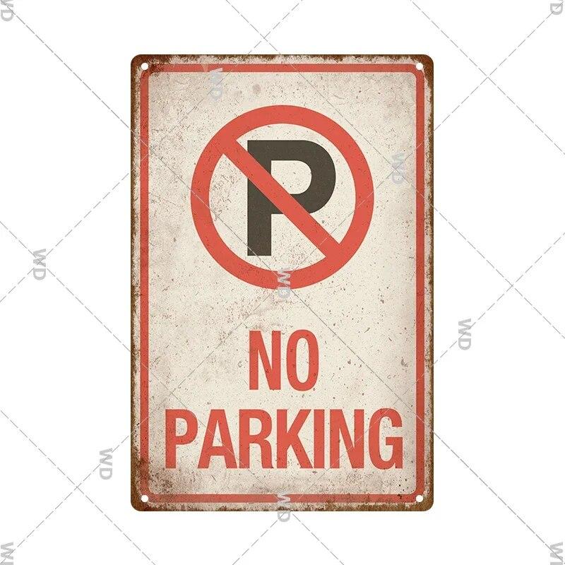 

Жестяной знак ограничения скорости, металлические винтажные знаки, ретро-предупреждение, парковка запрещена, металлическая пластина для дома, двора, сада, школы, декор 20x30cm