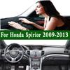 For Honda Spirior CU1/2 2009-13 Dashmat Dashboard Cover trument Panel Sunscreen ulation Protective Pad Anti-Dirt Dash Mat
