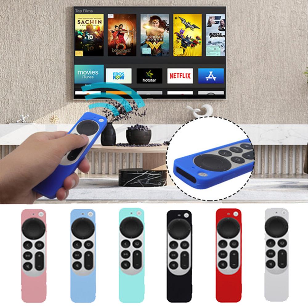 Silicone Sleeve Protective Case Cover for Apple TV 4K Set Top Bpx Remote Control Cover