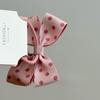 Polka Dot & Plaid Hair Clips and Bows for Girls' Ponytails - Cute Hair Accessories for Children and Babies