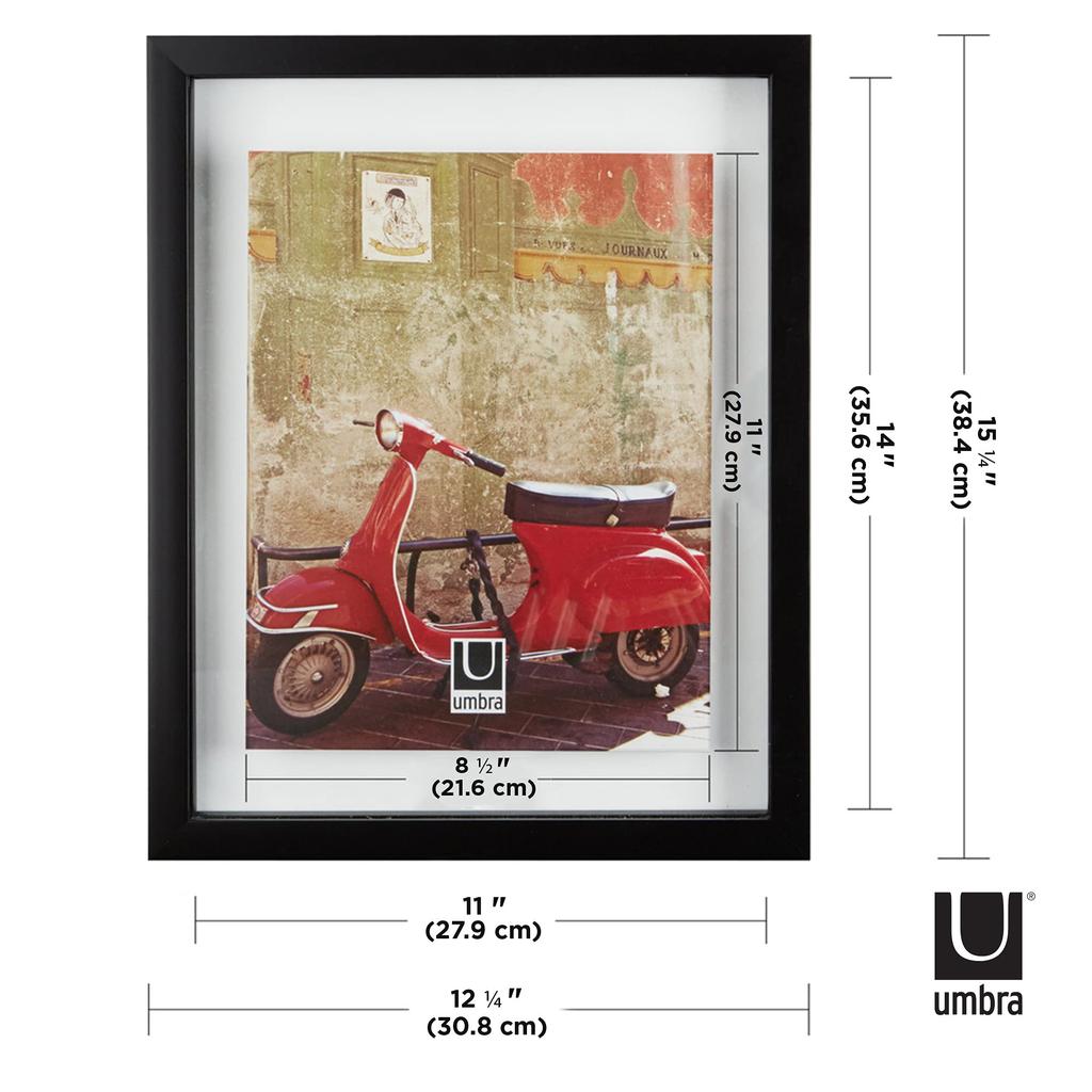 Umbra Photo Certificate Photo Photo Small Document Wall Umbra Black Frame, A4, Frame, Display, Art, Frame, Hanging, 30x37.5cm, DOCUMENT, 2316280040,