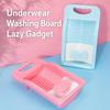 Plastic Laundry Tool Thicken Material Socks Washboard New Washing Board Clothes Cleaning