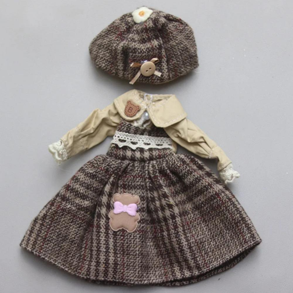 

Одежда для куклы 30 см Повседневная одежда Платье Юбка Шляпа Футболка Брюки Наряд 1/6 BJD Кукла Сменная одежда DIY Кукольные аксессуары For 1-6 BJD(30cm)