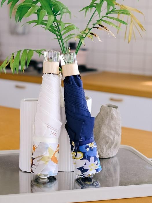 

WPC. WPC. Umbrella Blooming Flower Mini 3-Tier Umbrella 8112-014-002 Off-White