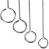 Set of 10 Stainless Steel Split Chocolate Forks Hot Pot DIY Decorative Tools Pralines and Trüffel