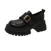 [Yushilai] Platform Thick Heel Mary Jane Single Shoes Women's 2025 Spring New Fashion Casual Versatile One Pedal
