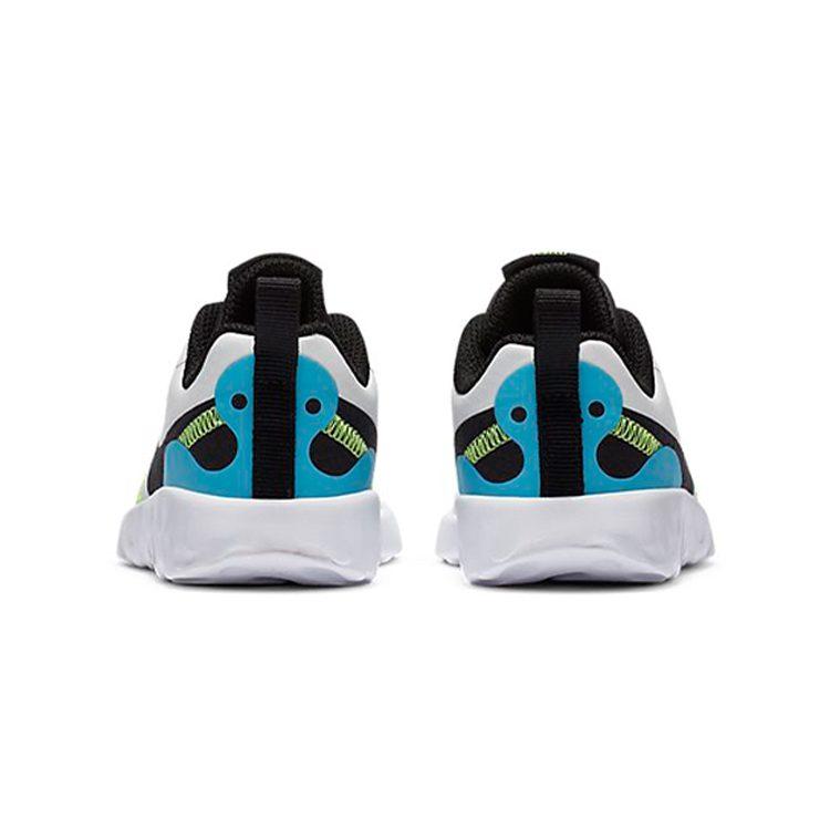 Nike Renew Lucent 2 Low top Toddler Shoes Black White Blue Infant And Toddler CN8553-101