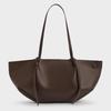 2026 New Fashi Women's Split Leather Underarm Handbag Single Shoulder Wing Bag Large Capacity Dumpling Bag Luxury Tote Bag