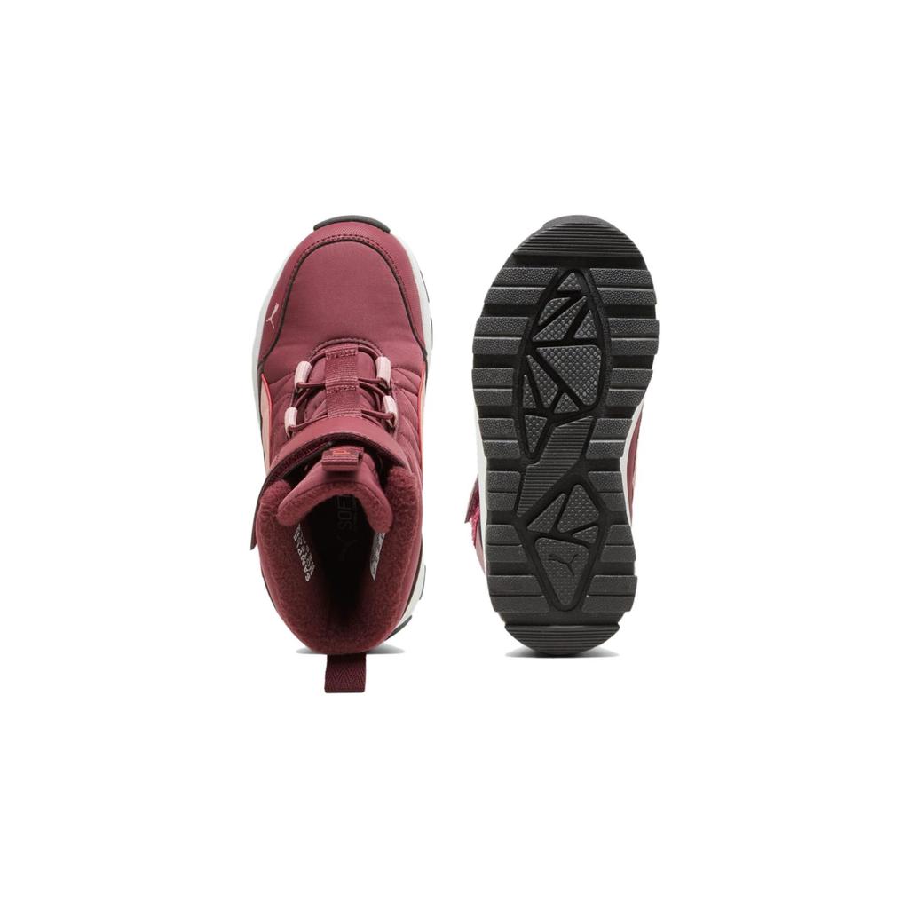 Nové dětské boty PUMA Evolve Crew Červené Dětské 392645-04