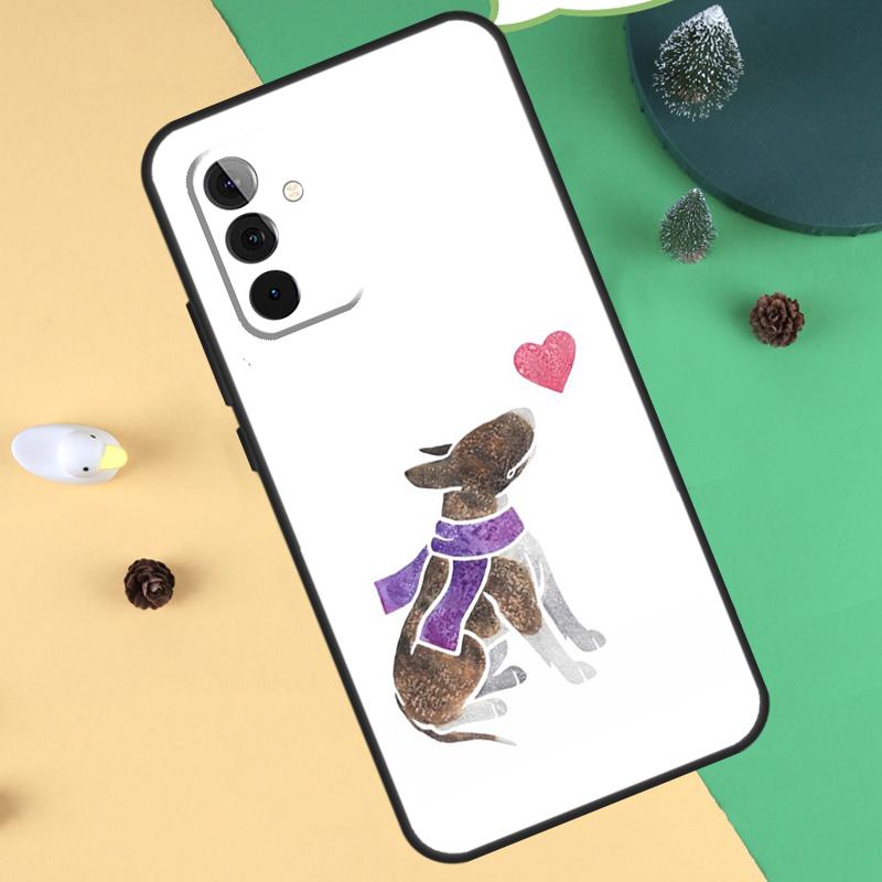 English Bull Terrier Dog Case For Samsung Galaxy A33 A53 A13 A12 A32 A52 A14 A34 A54 A15 A25 A35 A55 A71 A51 Coque
