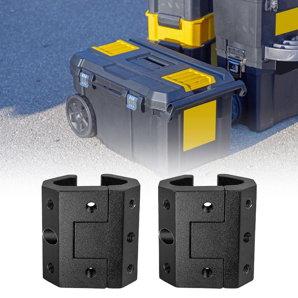 Universal Rail Mount Locking Packout Rail Clip for Power Tool Packout Tool Box Packout System Rails