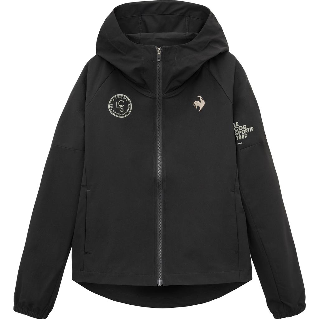 Le Coq Sportif Hooded Jersey Cross BK00 Women's Jacket, (LT5SJKB1L)