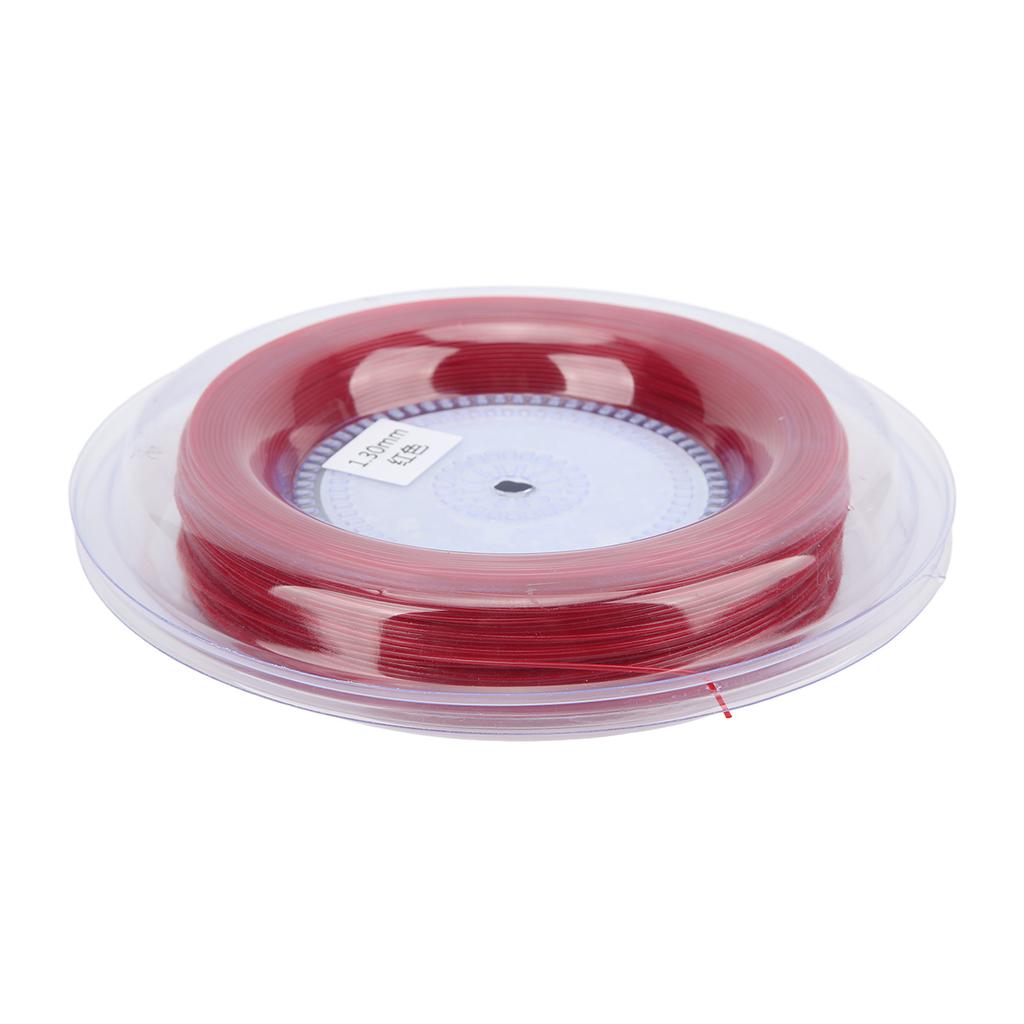 Tenisový výplet 1,3 mm 200 m Cívka výpletu pro amatérský denní trénink Červená