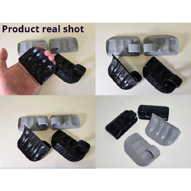 Rutschfeste Hantel Fitness Gripper Handschuhe Silikon Handgriff Sport Fitnessstudio Handschuhe Finger Trainingshandschuhe Einfach zu bedienen