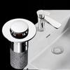 2Pack Universal Bathroom Sink Drain Stoppers Pop-Up Sink Strainer To Prevent Insects And Clogs Pop-Up Filter With Odor Protection Bathroom Accessories