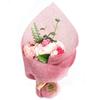 Soap Flower Bouquet Standing Pink