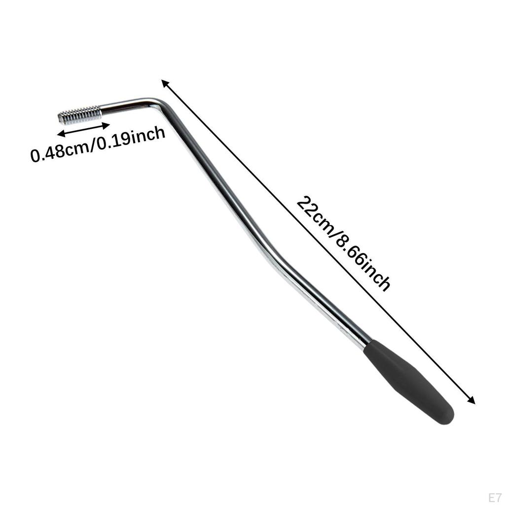 Elektrická kytara, Kovová tremolo páka s koncovkou