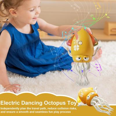 New Dancing Octopus Kid Electronic Pet Toys Cartoon Interactive Development Moving Education Toddler Toys Dancing Octopus Gift