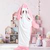 Formemory Shark Sleeping Bag Kigurumi Cute Shark Flannel Soft and Cold Weather Lightweight and and Winter Pajamas One Pajamas, Pajamas, Comfortable,